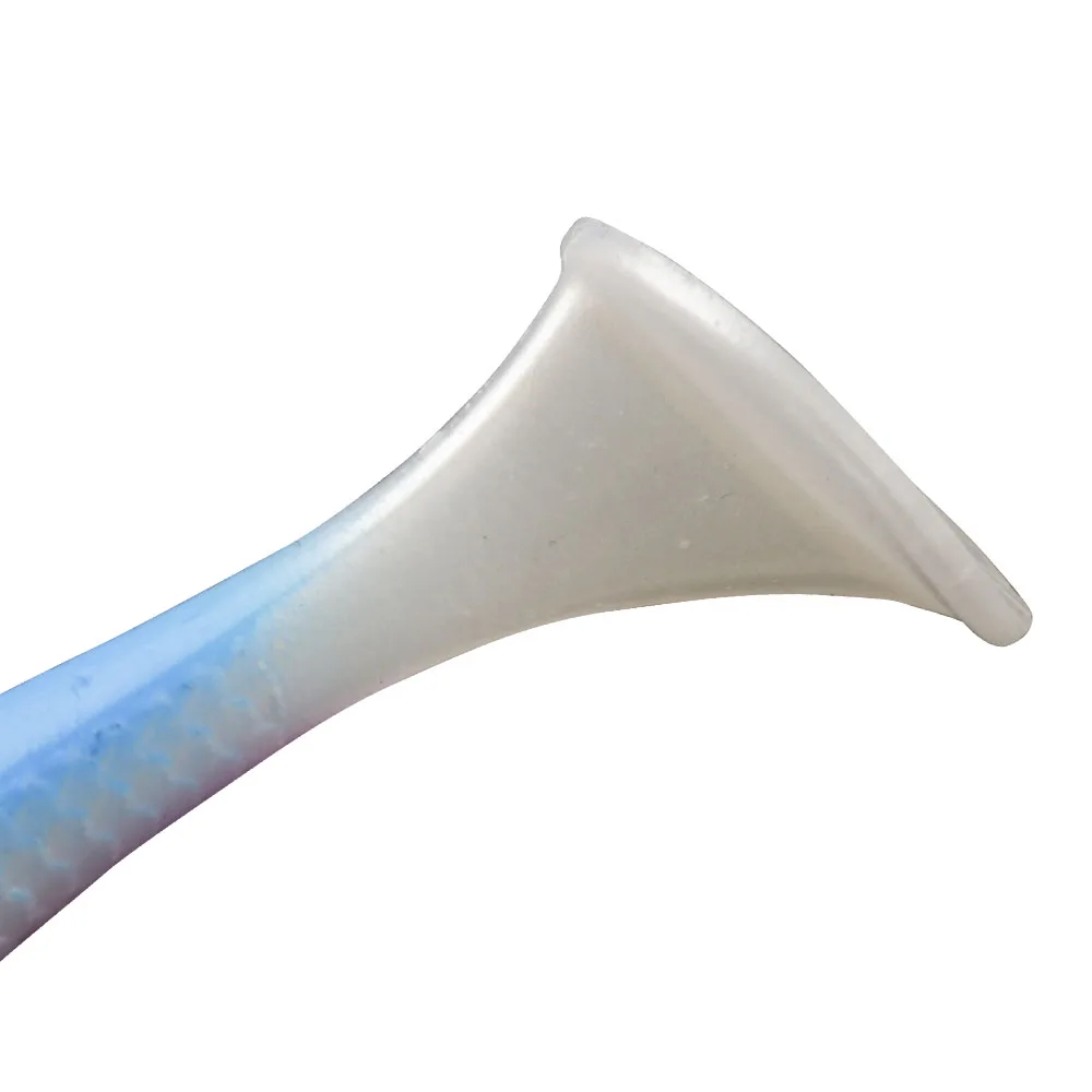 3 uds/pkt Swimbait 100mm 11,5g Shad Pike señuelos impresión de silicona Artificial para gran captura pesca en el mar Wobbler - imagen 4