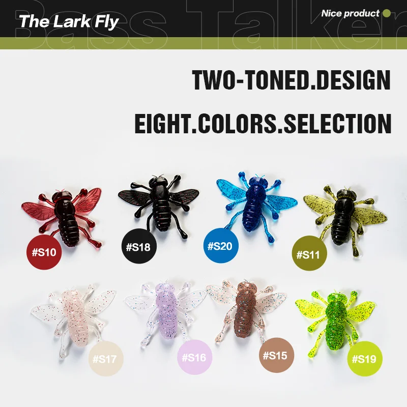 Señuelo de lubina luciérnaga de 2022 pulgadas, 8 piezas, cebo blando, cebo realista para Lucio, trucha, novedad de 1,2 - imagen 2