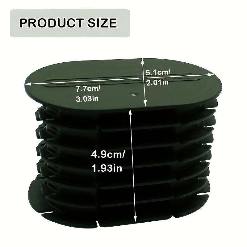 Organizador de líderes para carpa – Compacto, sin enredos y con clips - imagen 2