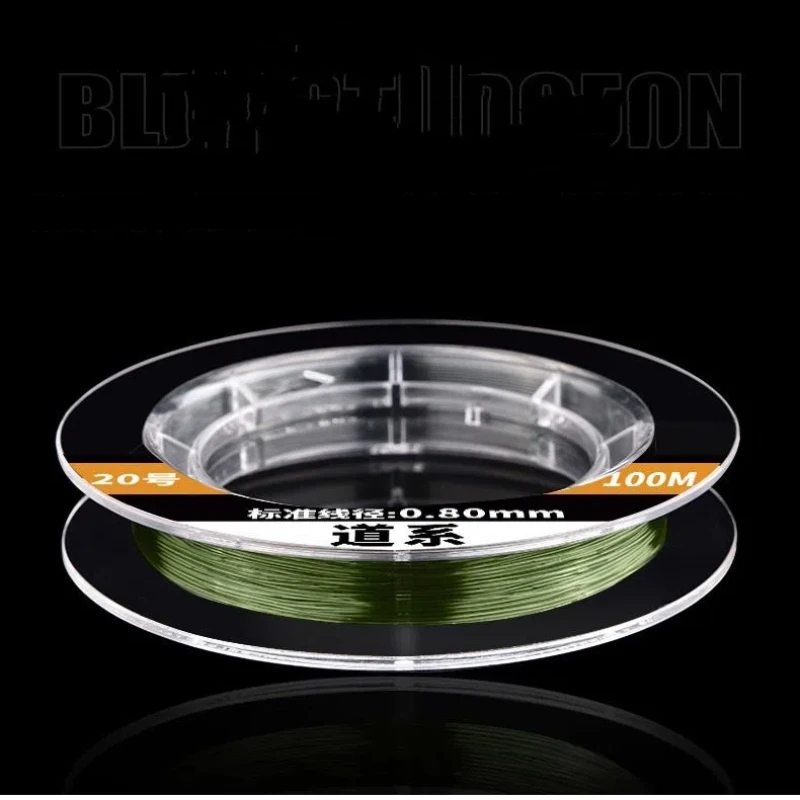 Línea de pesca de nailon profesional, carpa negra, 100m, Tippet, súper fuerte, resistente al desgaste, aparejos de pesca - imagen 5