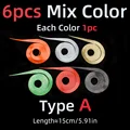 6 piezas de colores surtidos A