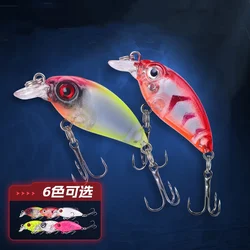 Minnow Luminoso 3.7 cm – Señuelo fluvial Glow 2.6g