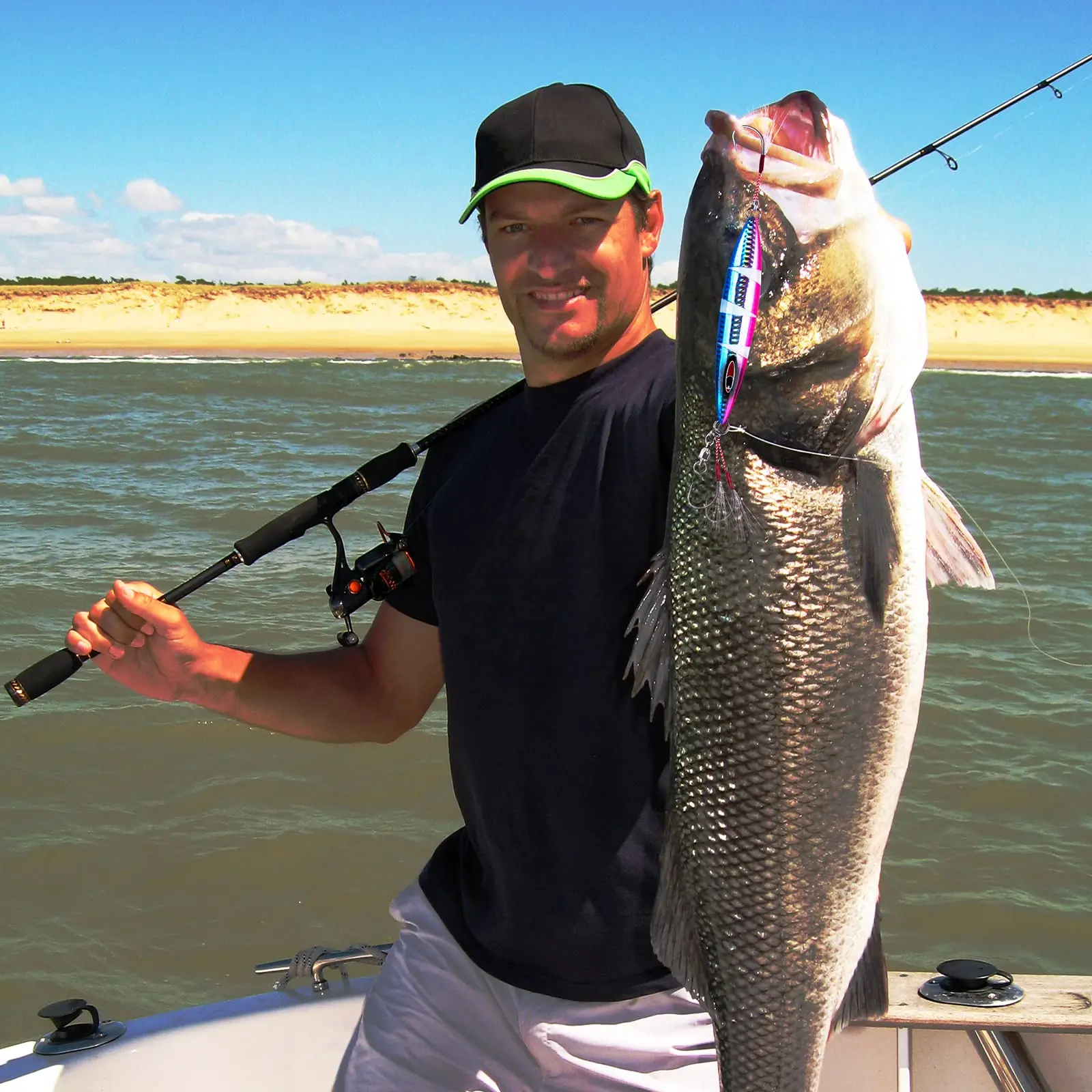 Goture Slow Jig Luminoso para Jigging en Salada con Anzuelos - imagen 5