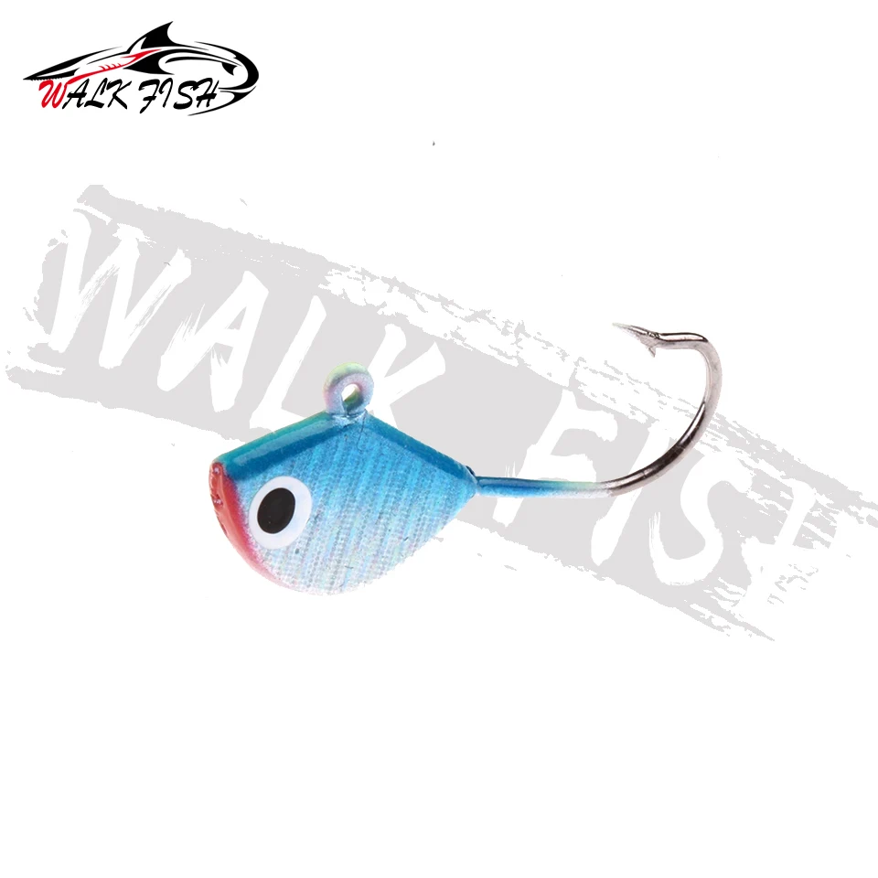 Señuelo hielo Walk Fish con anzuelo metal y cabeza plomo 2,3g - imagen 4