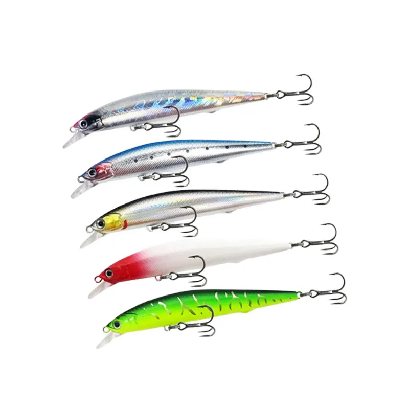 Topwater flotante Minnow Wobblers 7g 10g 12g Señuelos de Pesca cebos artificiales para caminar Swimbait Pesca Crankbait