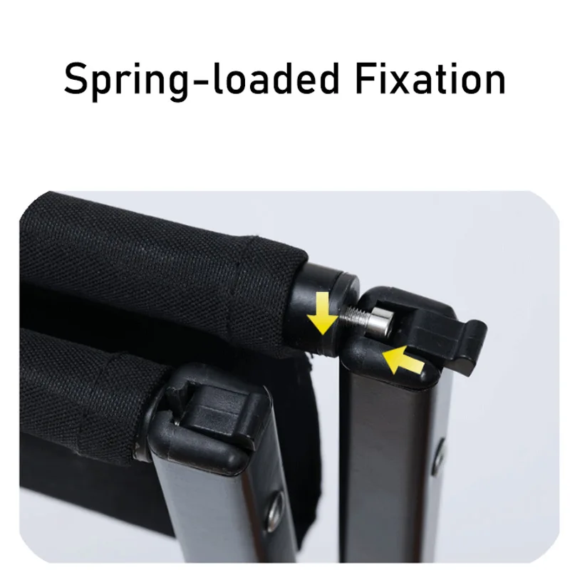 Taburete de pesca para acampar, silla plegable portátil pequeña, ultraligera para pesca al aire libre, Camping y viajes - imagen 5