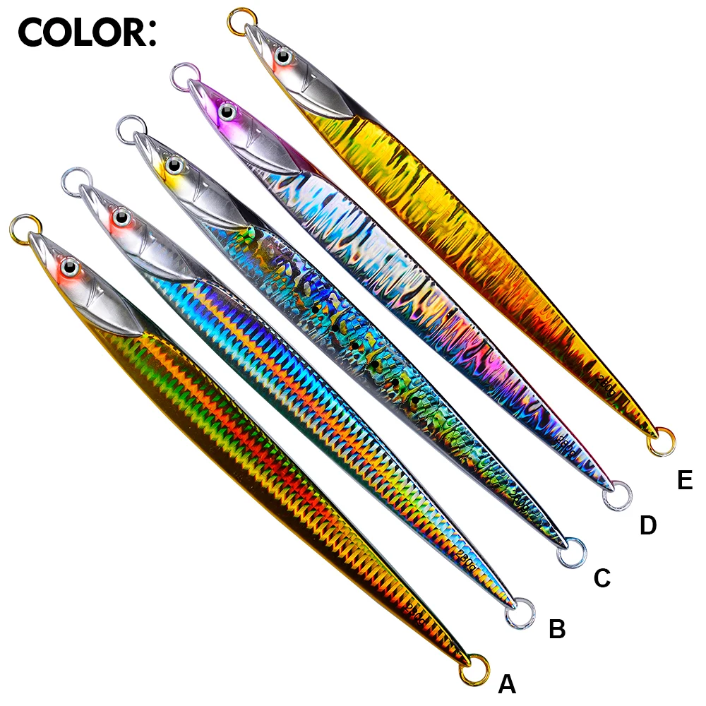 PROBEROS-señuelo de Metal para Pesca, cebo Artificial de fundición a tierra, 180-200-230-250-280g, para Jigging y Trolling, 1 piezas - imagen 3