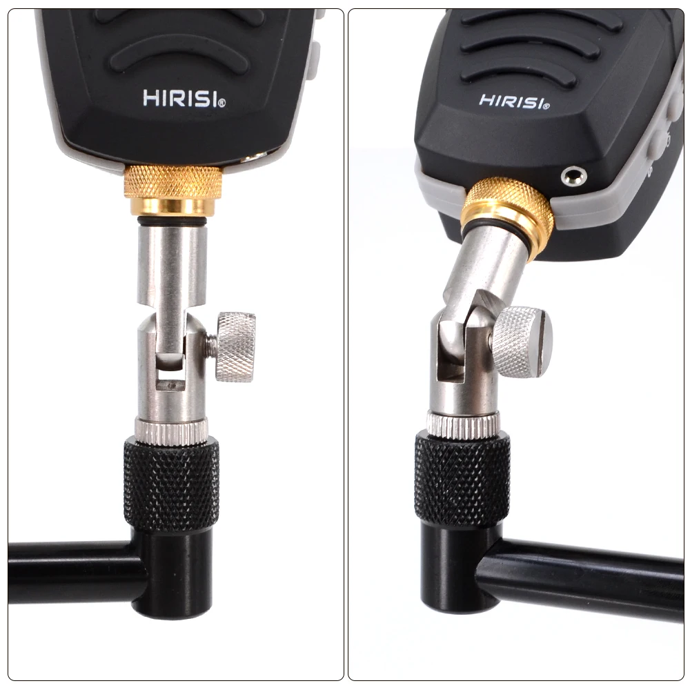 Adaptador de ángulo de acero inoxidable, conector para varilla, banco, palo, apoyo, aparejos de pesca de carpa AQ203 - imagen 4