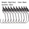 10pcs 10g black