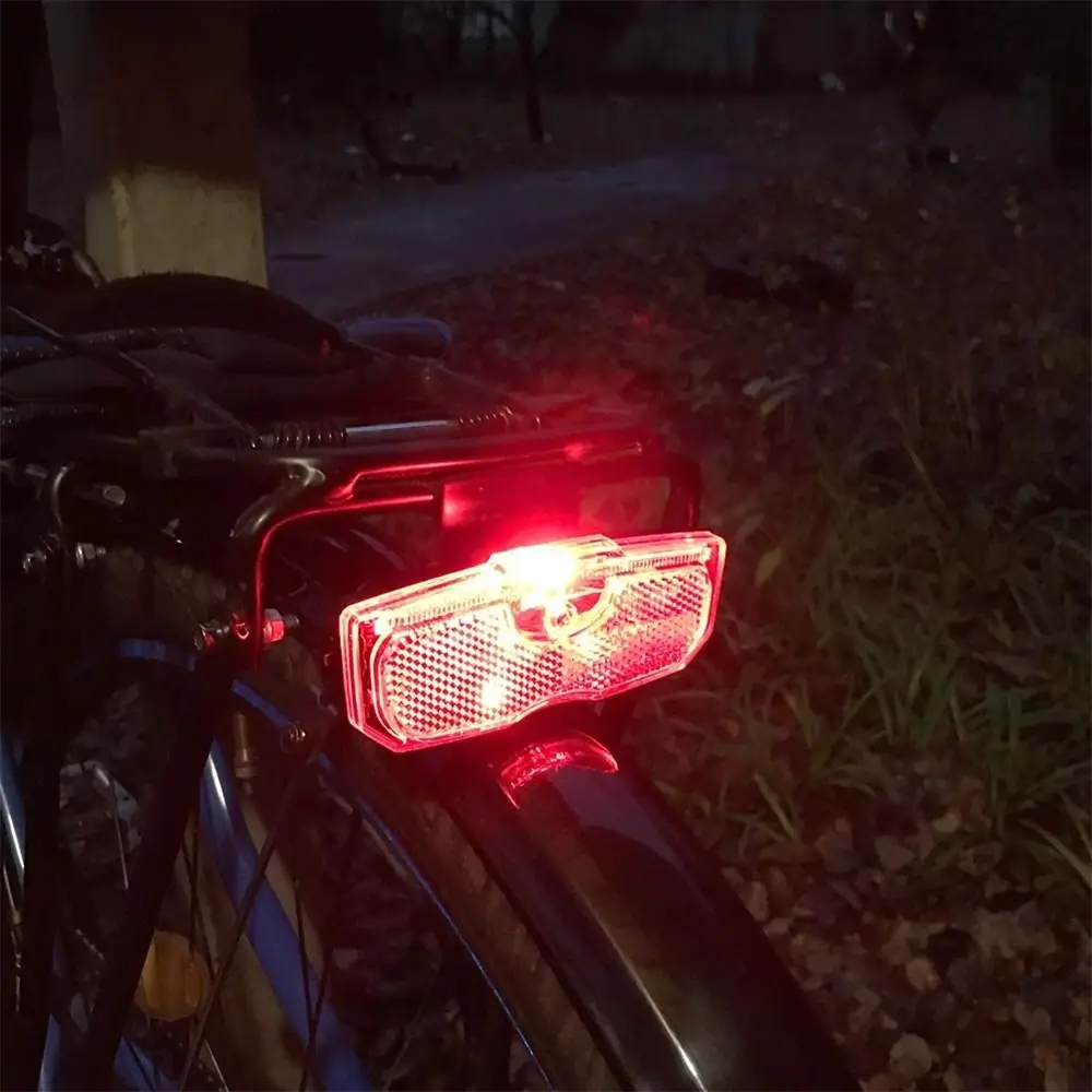 Luz trasera para bicicleta, estante para bicicleta, luz trasera, portaequipajes para bicicleta, Reflector de advertencia para bicicleta, Reflector trasero para bicicleta - imagen 5
