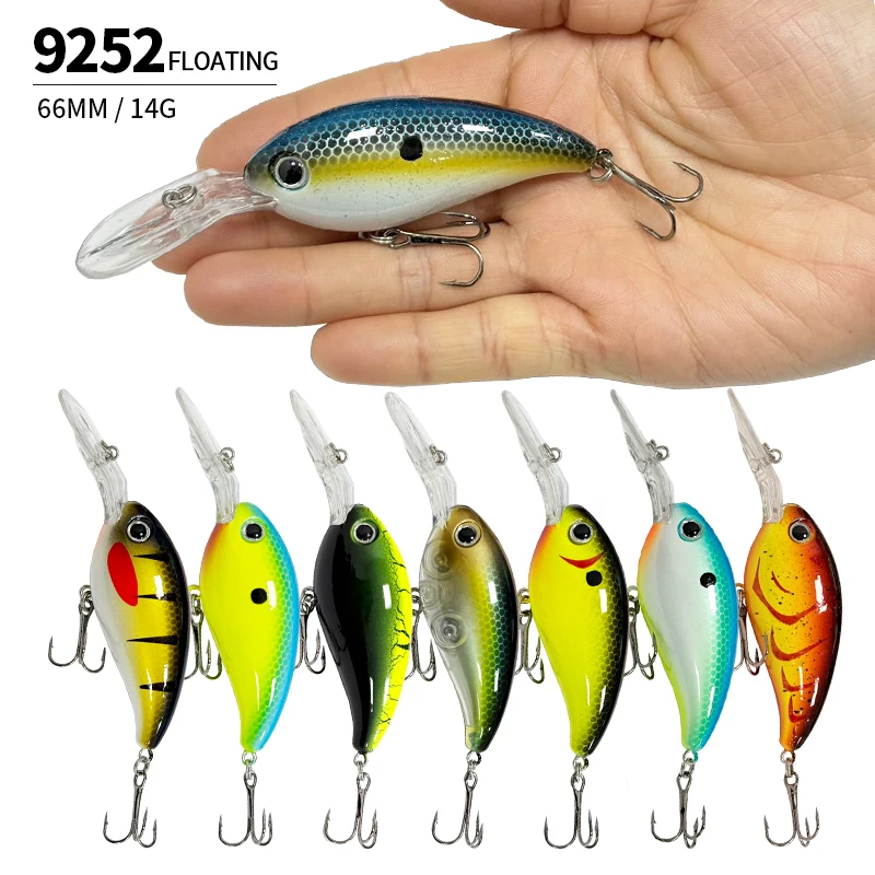 Wobbler Vissen Lokken para lucio y black bass, pesca a trolling - imagen 4