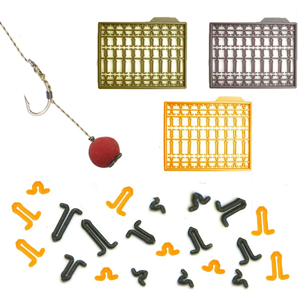 Boilie de pesca de carpa, tapón de cebo, extensor de aparejo de pelo, accesorios de aparejos de pesca de carpa, herramienta de aparejo de cebo, 10 Uds. - imagen 4