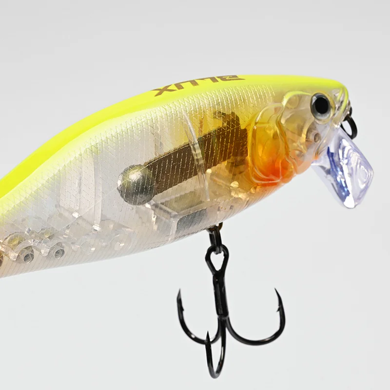 BLUX GIAN 105F Minnow Topwater señuelo de pesca 108mm 30g manivela flotante natación cebo duro sistema de ruido Wobbler Shad para Lucio - imagen 5