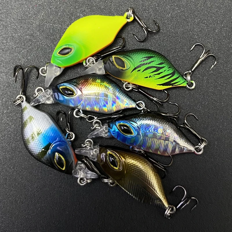 32mm 3,5g Mini hundimiento Minnow señuelo de Pesca Crankbaits Wobblers cebo duro Artificial Pesca Isca Swimbait equipo de Pesca - imagen 4