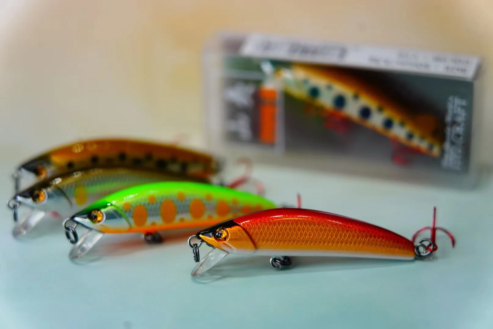 Japón ITO CRAFT Ito, Shimi, Yamaichi 50S Stream Bait Trout, señuelo de boca inclinable cebo sumergido Mino - imagen 2