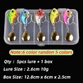 5pcs 10g with box