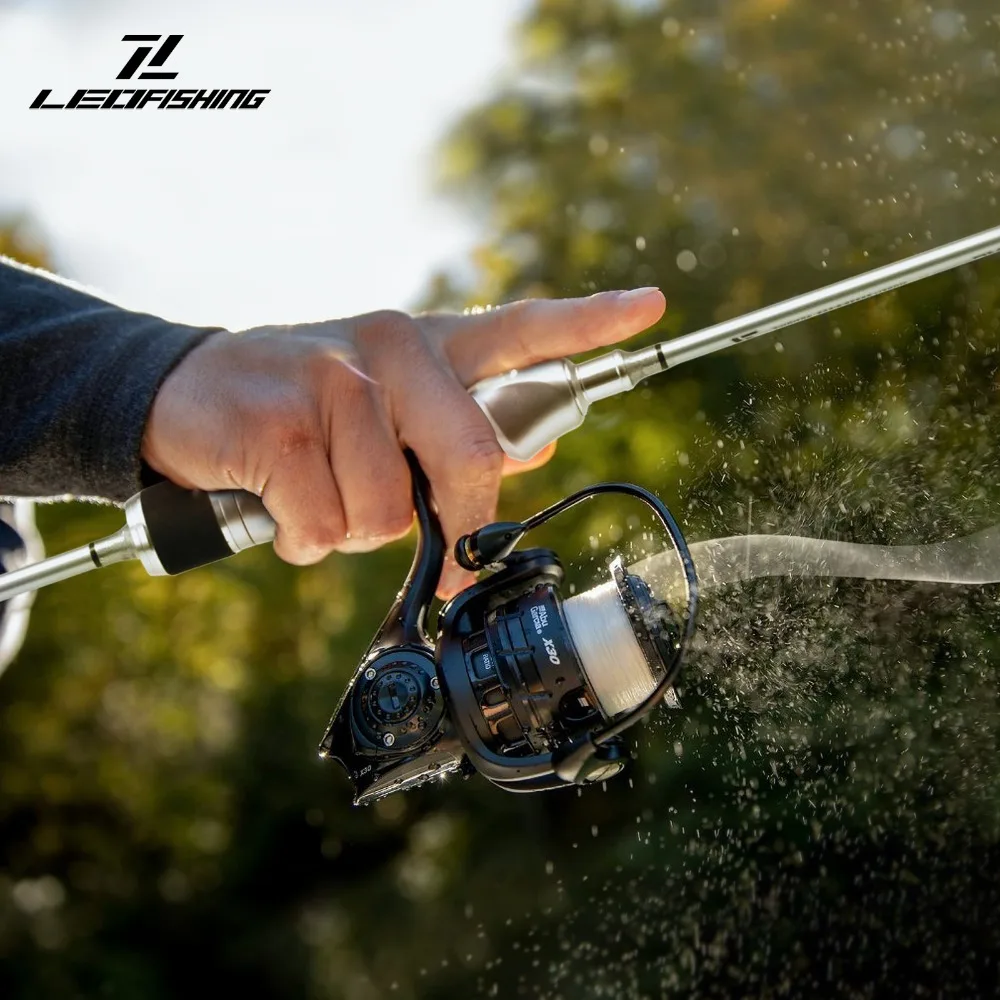 LEO 1,68 m/1,8 m XG armadura plateada UL varilla de boca de caballo ajustable UL Micro Material carretera Yagan Creek caña de pescar 2 - imagen 5