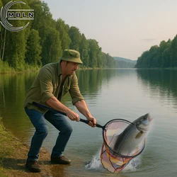 Red de pesca plegable en aleación de aluminio – bolsa reforzada