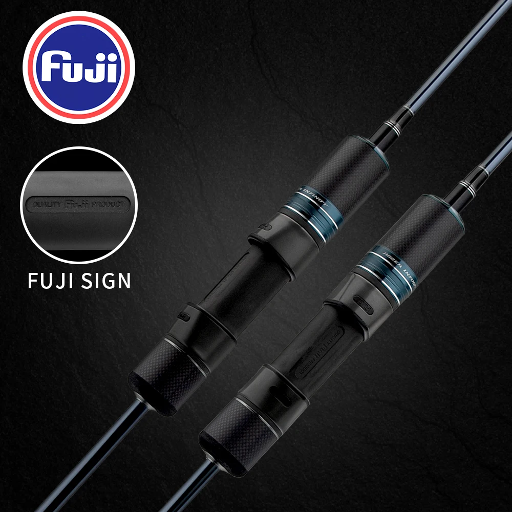 FISHINGFANS varilla jigging lento Fuji carbono - imagen 3