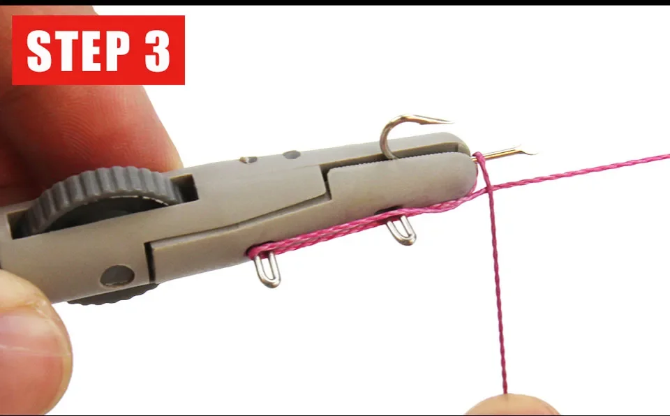 Anzuelo de pesca ultraligero y duradero para exteriores, anudador de alambre, dispositivo de gancho de amarre, herramientas de aparejos de pesca manuales, herramienta de anudado rápido - imagen 4