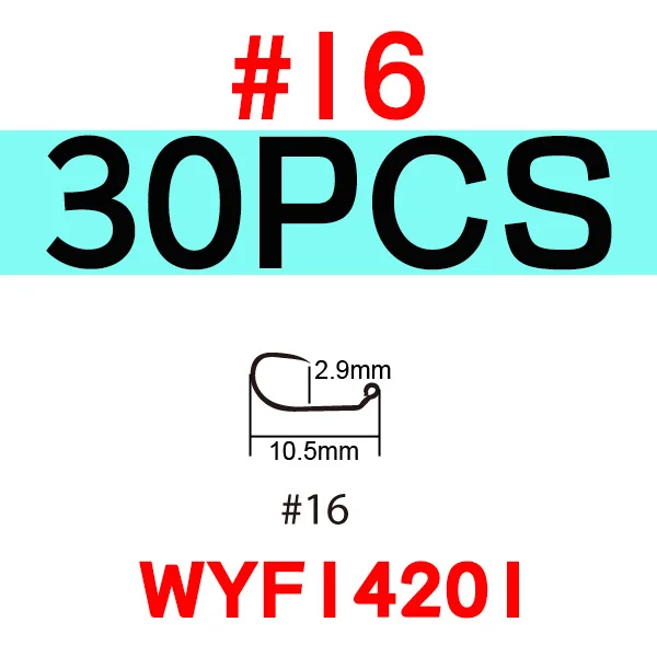30pcs Size 16