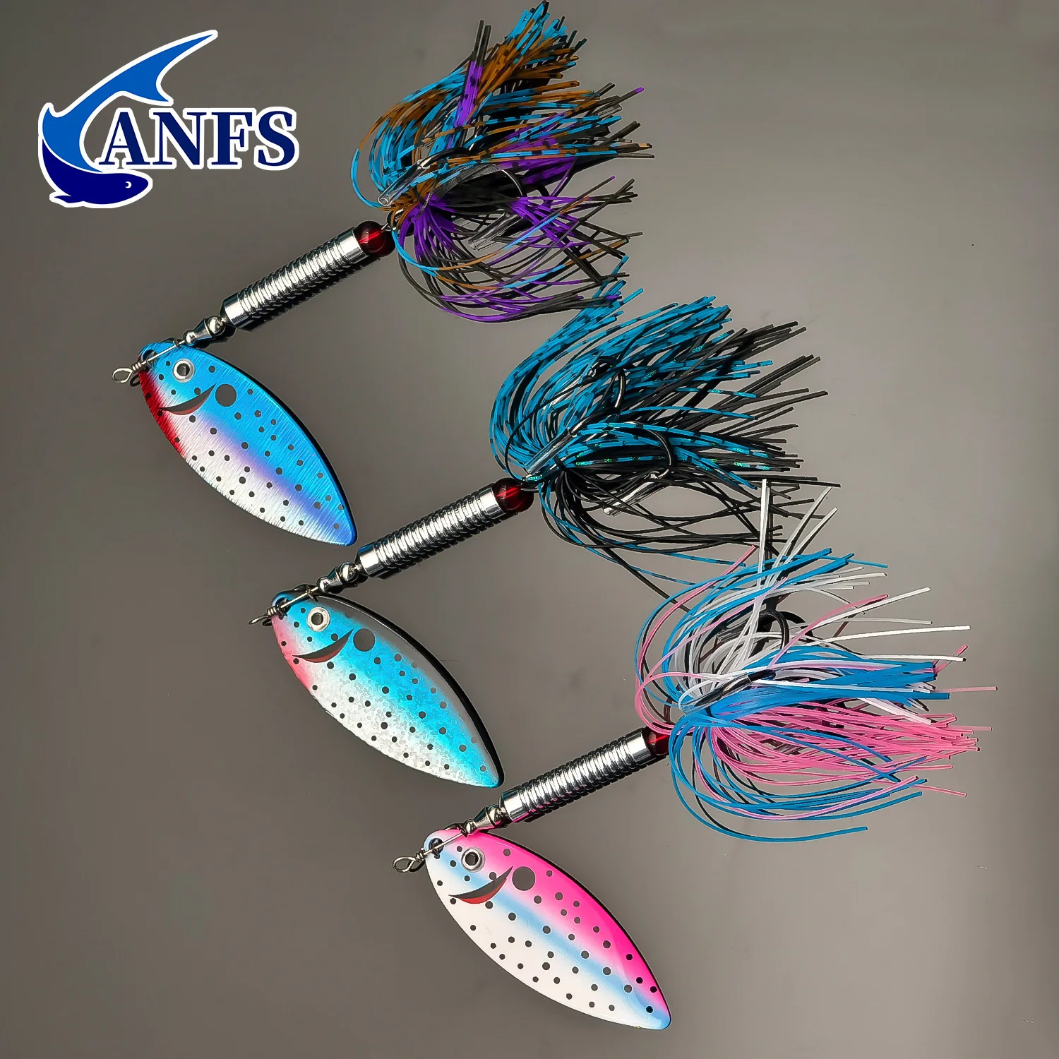 ANFS 1pc 30g/1.05oz Mosky Pike Spinner - Señuelo de pesca de metal pesado diseñado para atrapar peces grandes - imagen 3