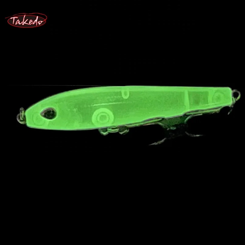 TAKEDO-SEÑUELOS DE LÁPIZ de fundición larga de delfín, 80MM, 7G, señuelo duro flotante, Jerkbait, Wobblers, lápiz, Señuelos de Pesca de plástico, señuelo de lubina - imagen 2