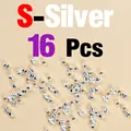 16Pcs Silver S