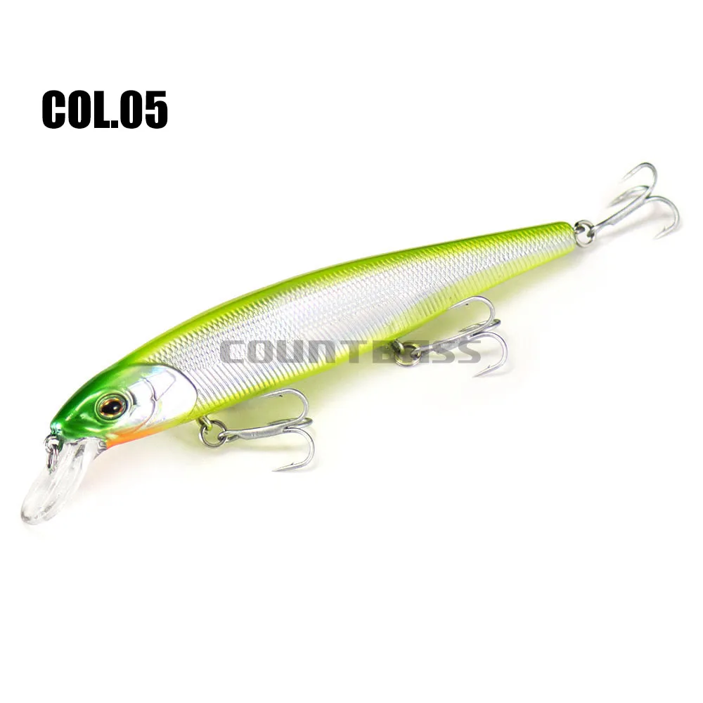 Countbass Afundando Minnow 128mm 5-3/64" 23g 13/16 oz. Cebo de plástico duro, Wobblers de señuelo de pesca de pescador, Jerkbait, cebo de pesca - imagen 5