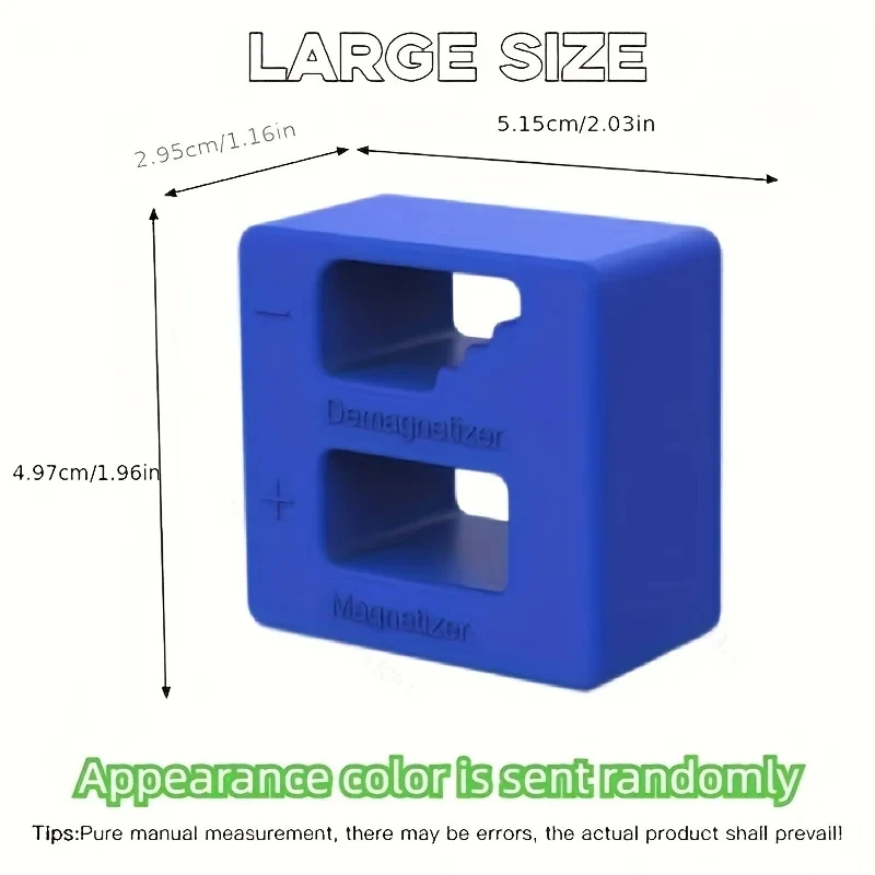 Destornillador magnético azul para desmagnetizar anzuelos de pesca - imagen 4