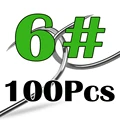 100Pcs Size 6