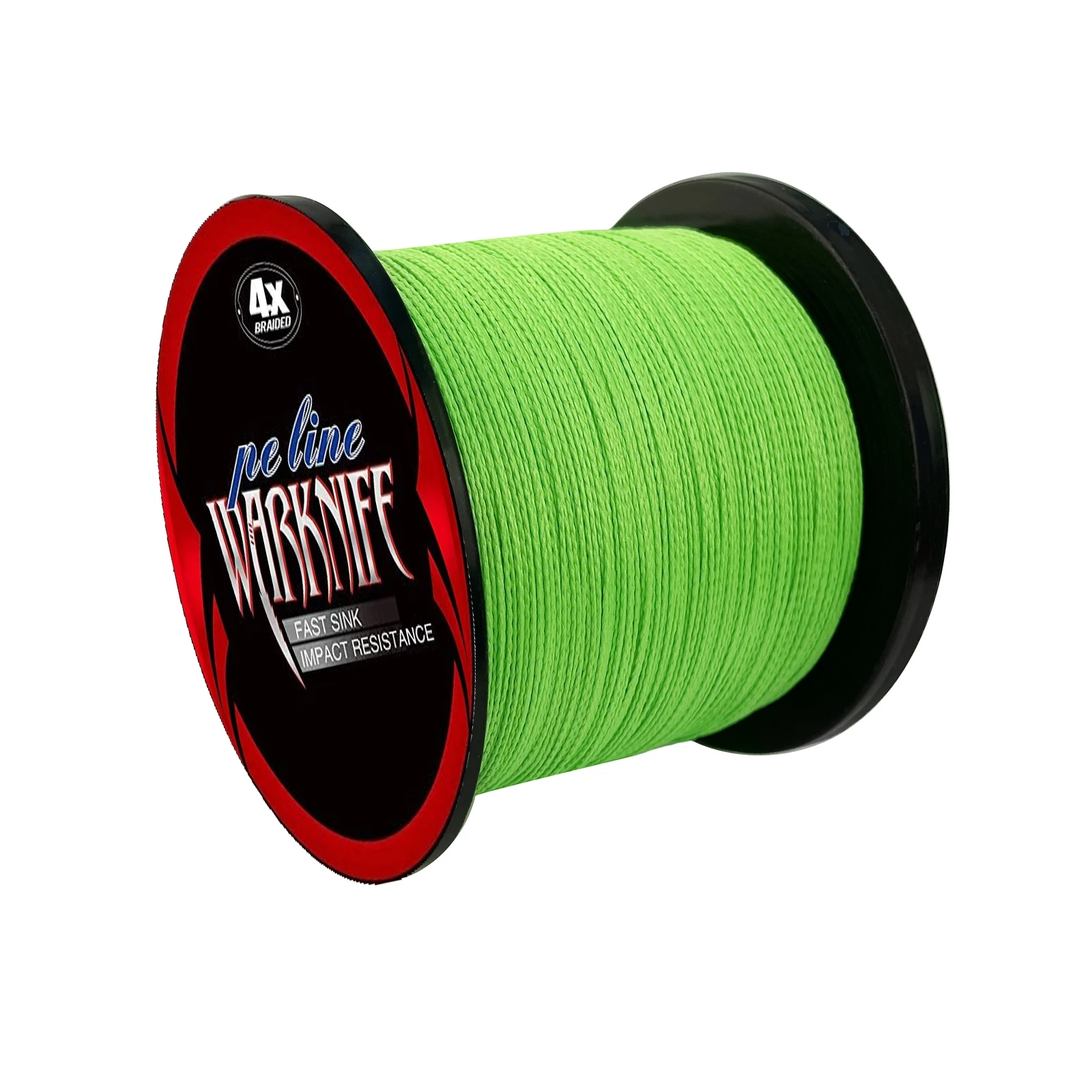 Warknife-sedal de pesca trenzado japonés, hilo de pesca de 300m, 500m, X4 PE, 2-100LB, multifilamento, suave, para pesca de carpa - imagen 5