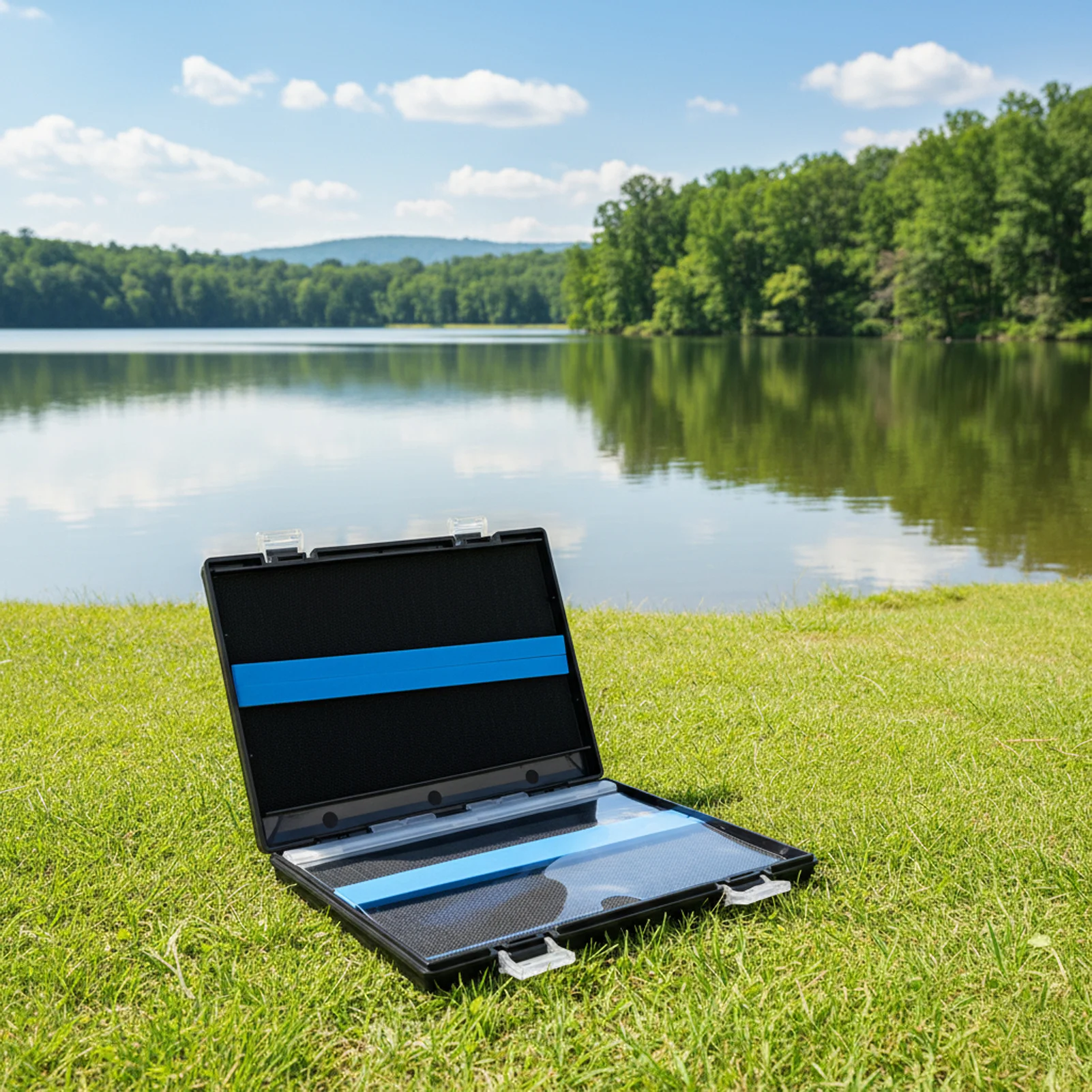 Caja de aparejos de pesca portátil, caja organizadora de plástico de gran capacidad para anzuelo de pesca, cebo falso, señuelo, caja de engranajes de pesca impermeable - imagen 3