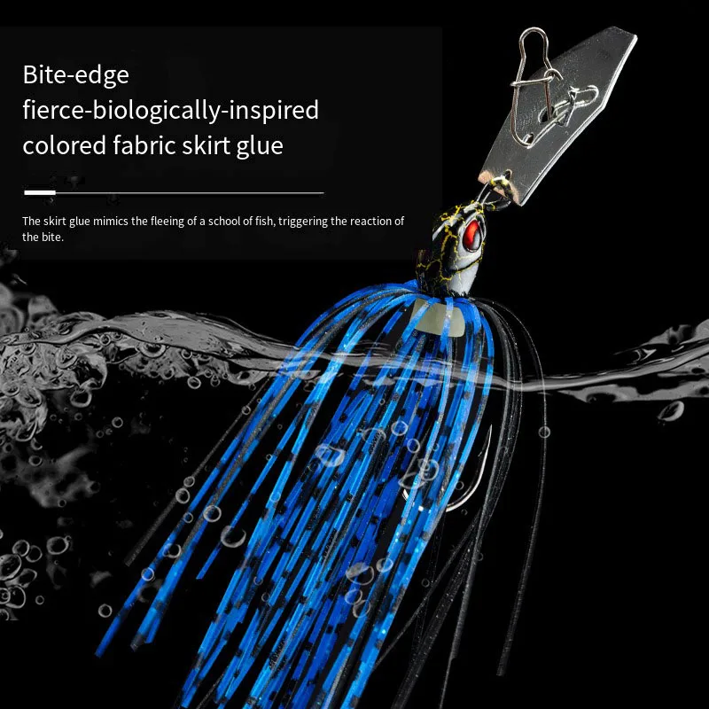 Buzzbait Spinner Chatter para Bass, Pike y Walleye - imagen 4