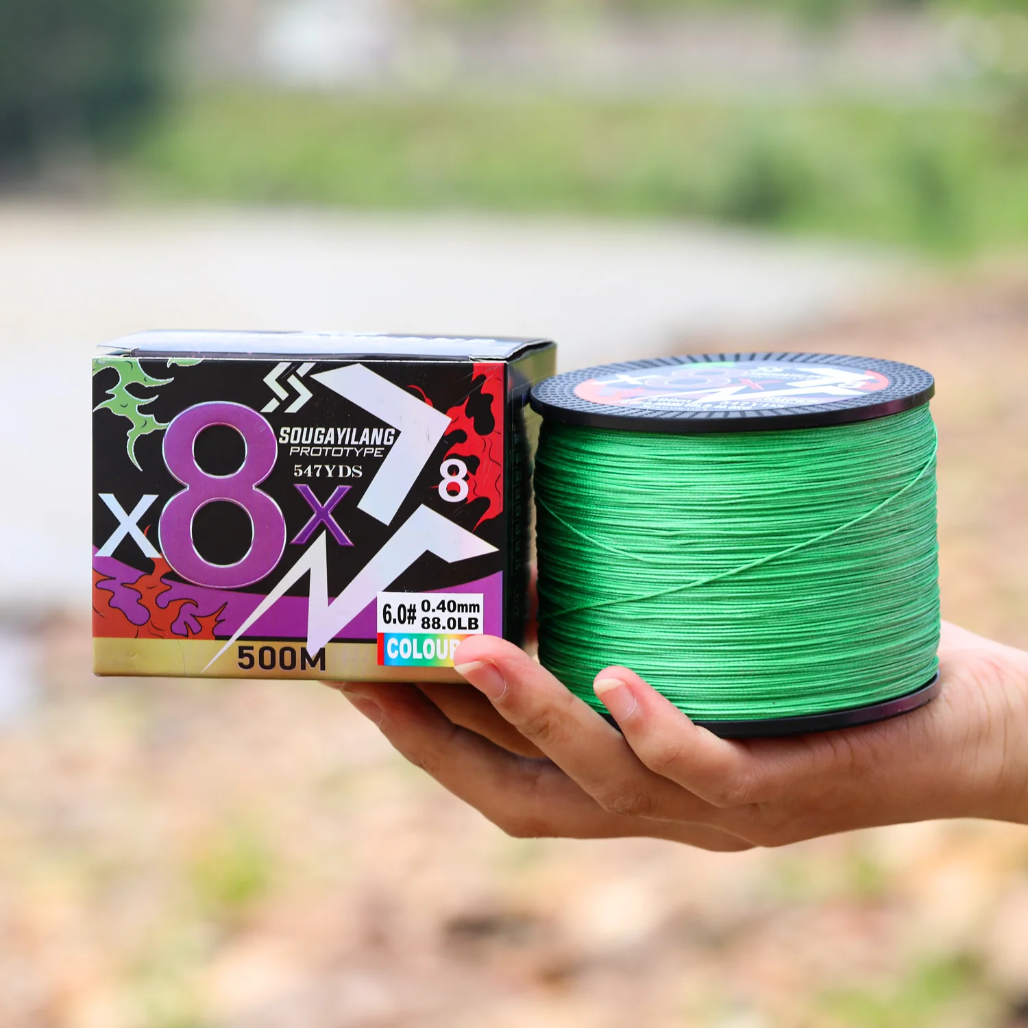 Sougayilang Línea Trenzada 8 Hilos – Multifilamento PE Universal - imagen 5