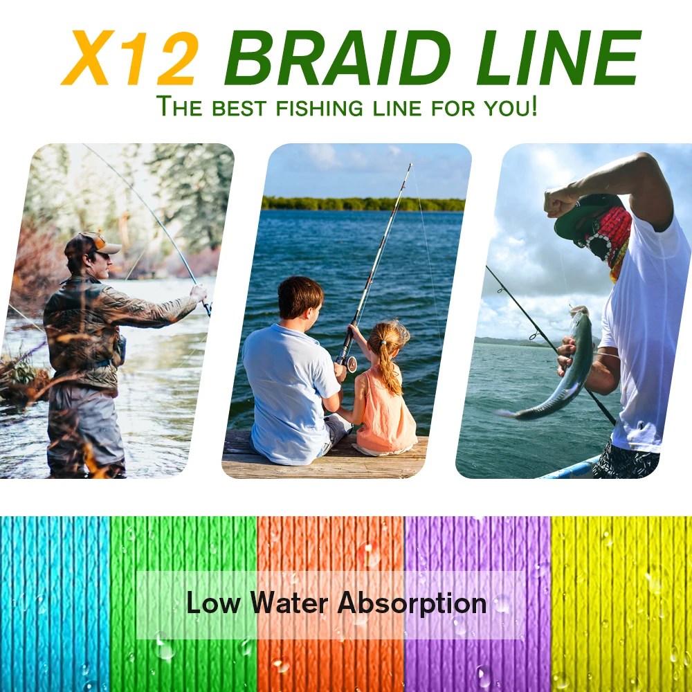 Xbraid X12 – Sedal trenzado multifilamento Original de Japón - imagen 4