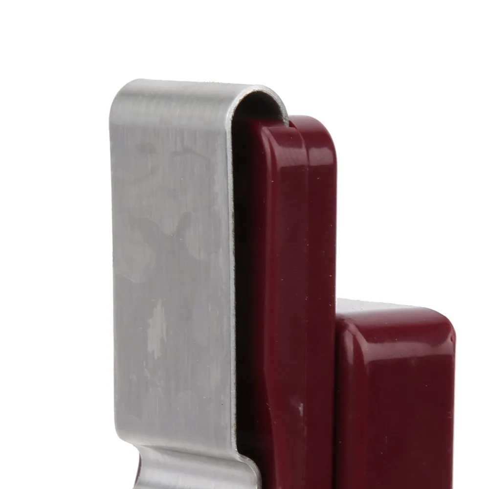 Accesorios de billar, cubierta de tiza de billar de plástico, Mini soporte magnético de tiza para piscina, Clip para cinturón, Mini equipo de tiza para billar - imagen 2