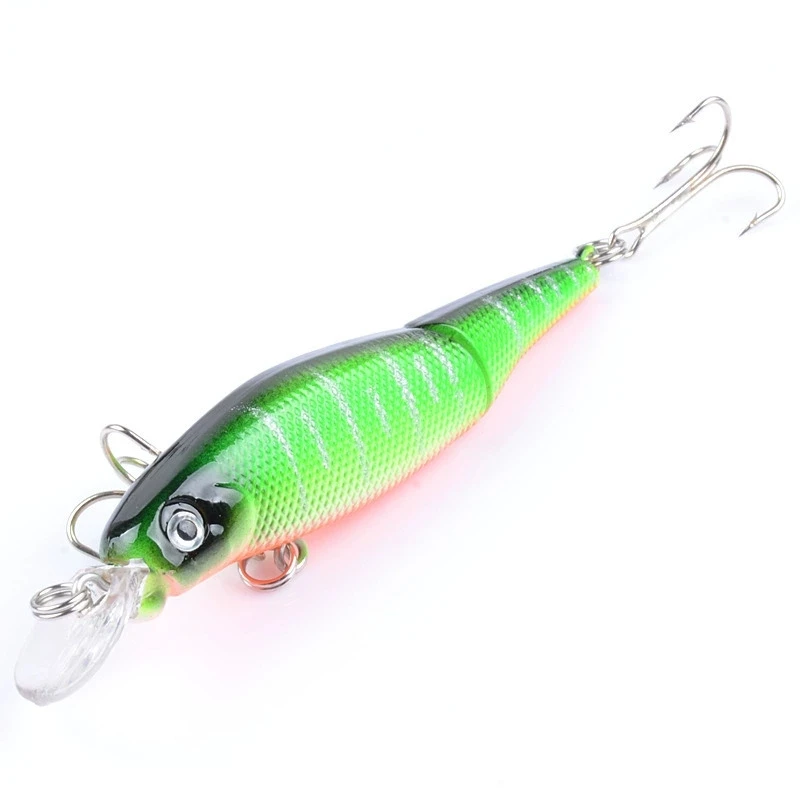 Señuelo de pesca Wobblers sumergido, cebo duro multisección de 88mm, 7,4g, cebo Artificial, señuelo de pececillo, Crankbait, perca, aparejos de pesca de carpa - imagen 3