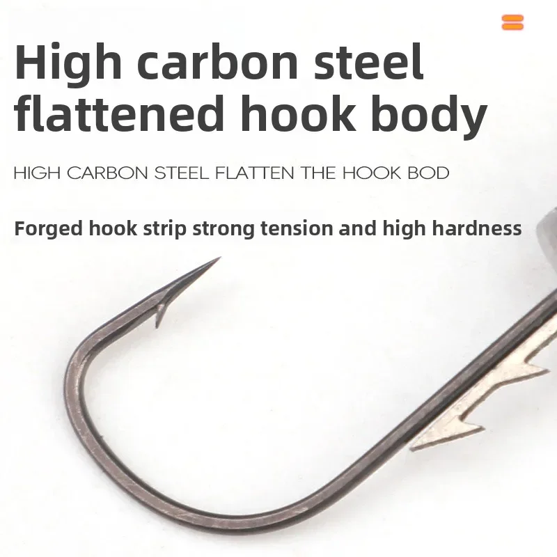 Anzuelo de pesca con cabezal de anzuelo de pie, 2,5g, 3,5g, 4,5g, 6g, anzuelos ultraafilados para señuelo suave, aparejos de pesca de lubina y trucha - imagen 5