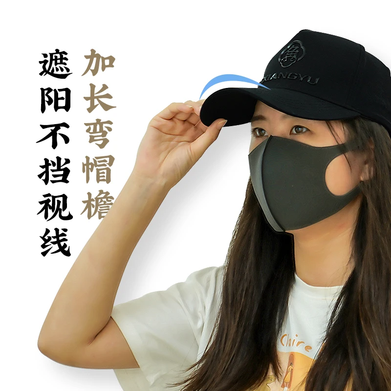 Ideal Fish-Sombrero de pesca con visera negra de secado rápido para hombre, gorra de béisbol especial de pesca transpirable con protección solar estilo Luya - imagen 4