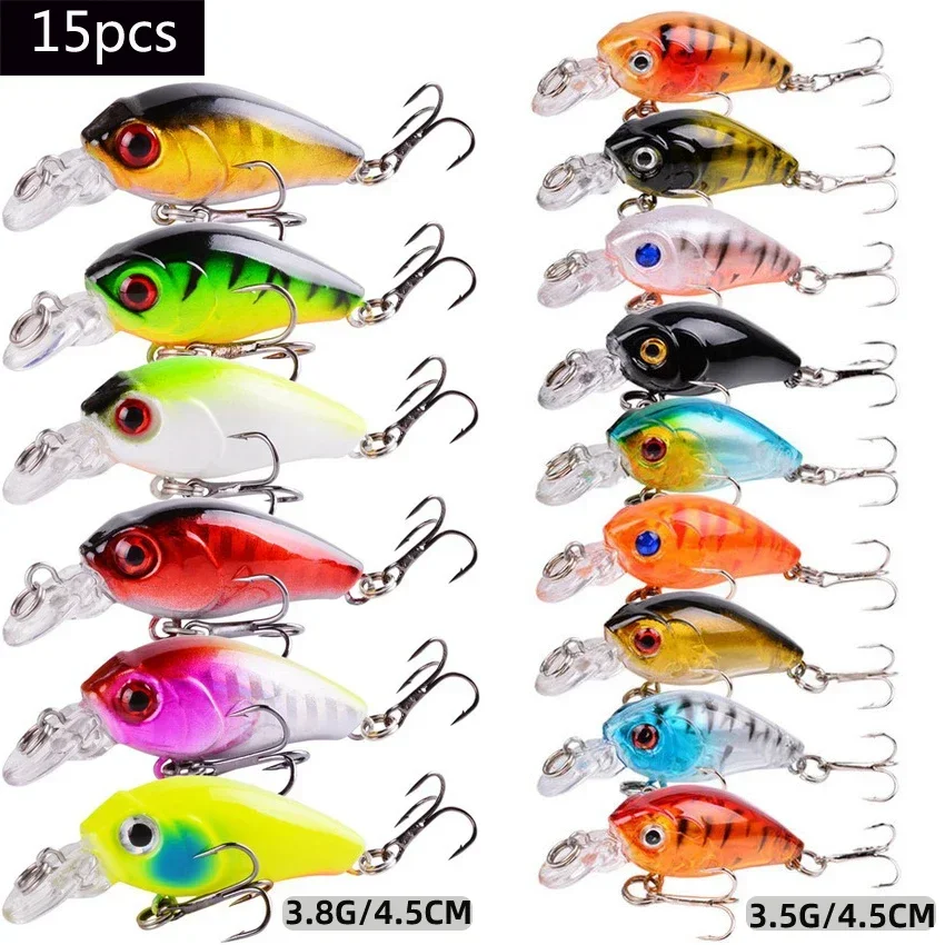 15pcs Lures