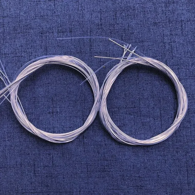 Juego de cuerdas de guitarra de nailon y plata, 6 uds., para guitarra clásica clásica, 1M, 1-6 E B G D A E, venta directa de fábrica - imagen 5