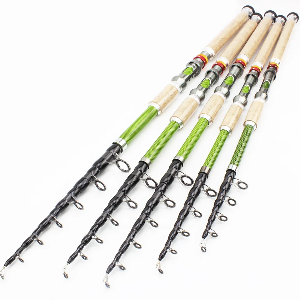 Caña telescópica Seaknight FEEDER – Carbono para pesca carpa - imagen 2