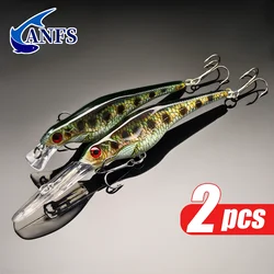 Señuelo ANFS Minnow Sumergible realista para grandes depredadores