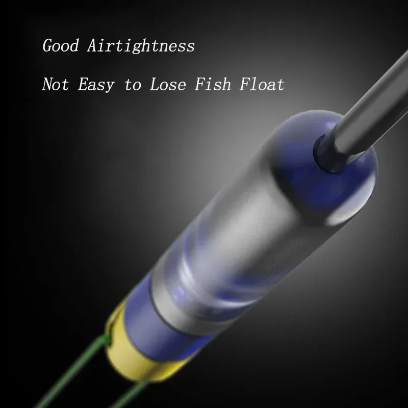 4 unids/caja flotador de silicona para peces, soporte para flotador de peces con rotación, soporte para Bobbers desmontable, herramientas de pesca de grado Extra anudado - imagen 2