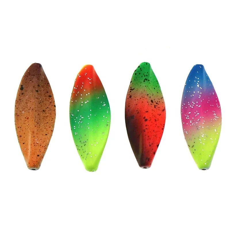 Señuelo de pesca de 35mm, 4g, señuelo de Metal de fundición, cuchara de pesca de trucha, cebo giratorio Jigging, cebo duro Artificial - imagen 3