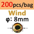 200pcs 8mm WIND