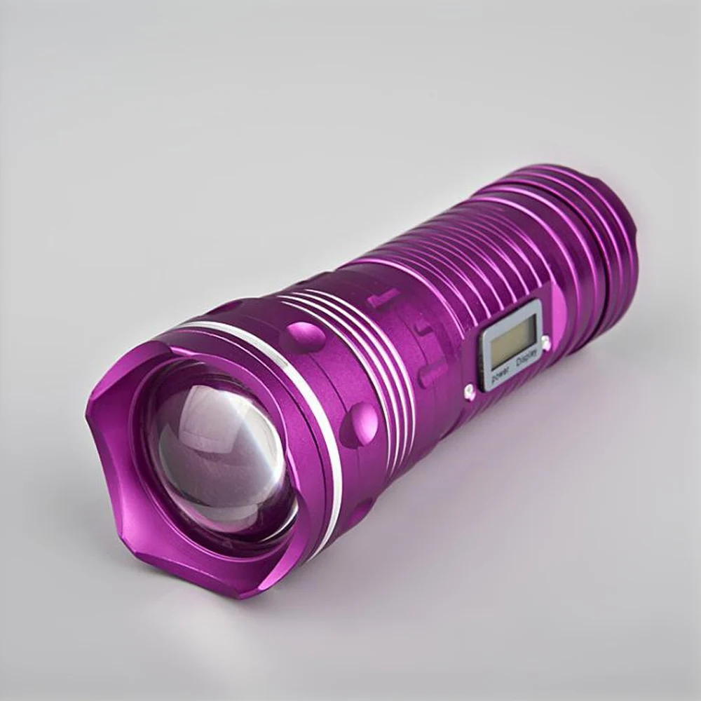 Linterna de energía 3/2, fuente de luz más brillante, linterna de pesca nocturna recargable por Usb, antorcha táctica de caza para equipo de estante - imagen 4