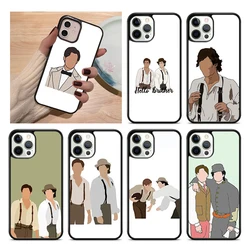 Funda de teléfono Damon y Stefan Vampire Diaries para iPhone 17 Air 15 16 14 11 12 13 Pro MAX Plus