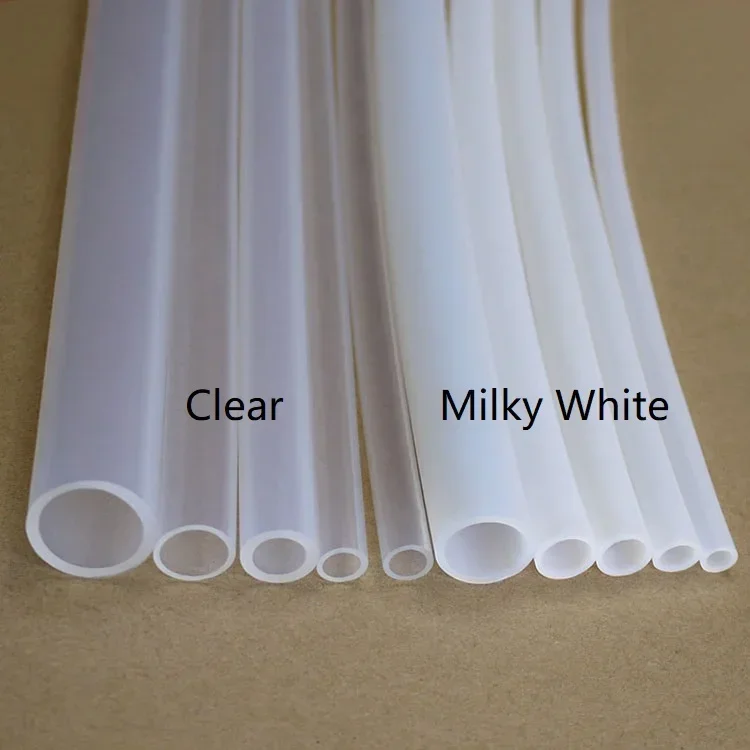 Tubo de PTFE de 1M para piezas de impresora 3D ID de tubo 0,5 1 2 2,5 3 4 5 6 7 8 10 12 14 16 18 20 mm F46 manguera aislada tubo rígido 600V 3KV - imagen 3